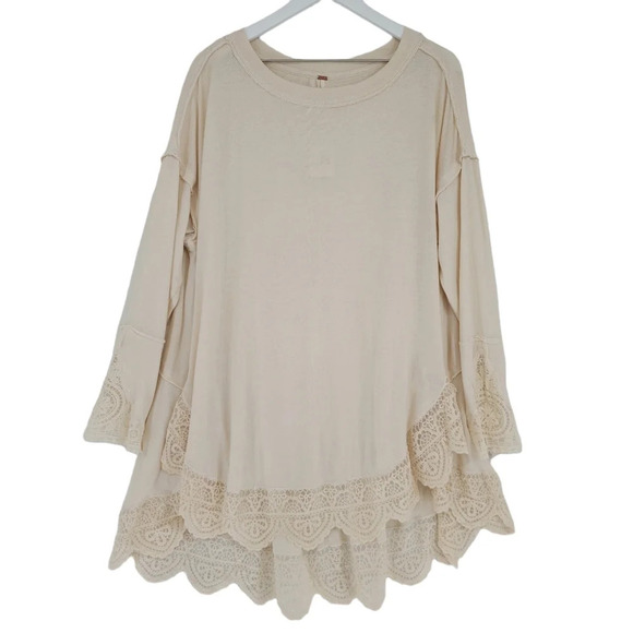 Free People Sparrow Tunic in Ivory - Picture 3 of 8